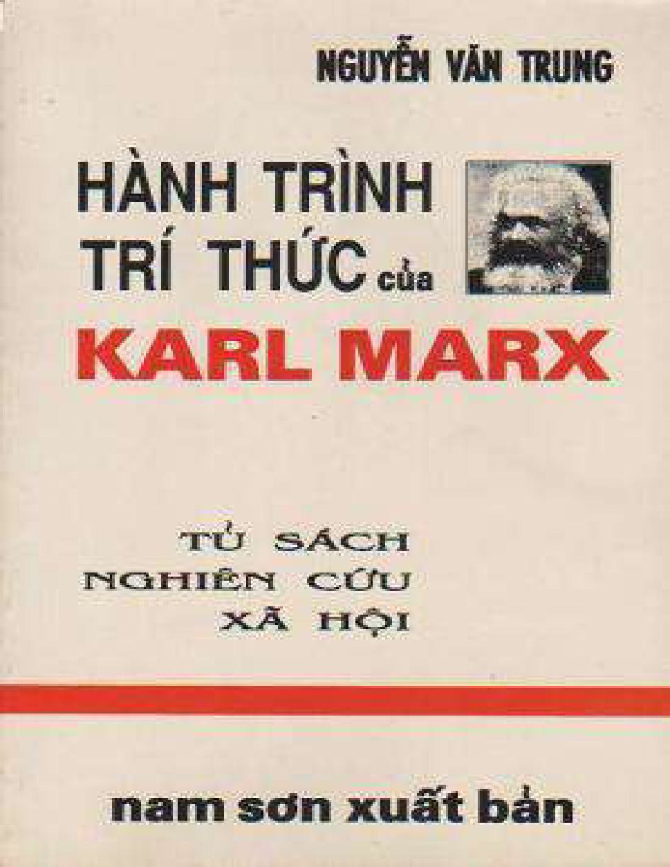 Hành Trình Trí Thức Của Karl Marx