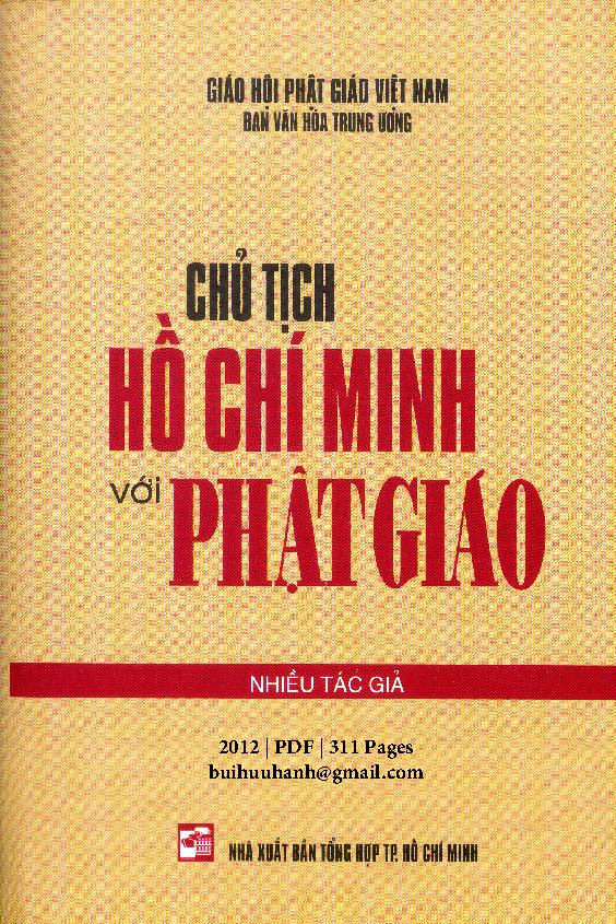 Chủ Tịch Hồ Chí Minh Với Phật Giáo