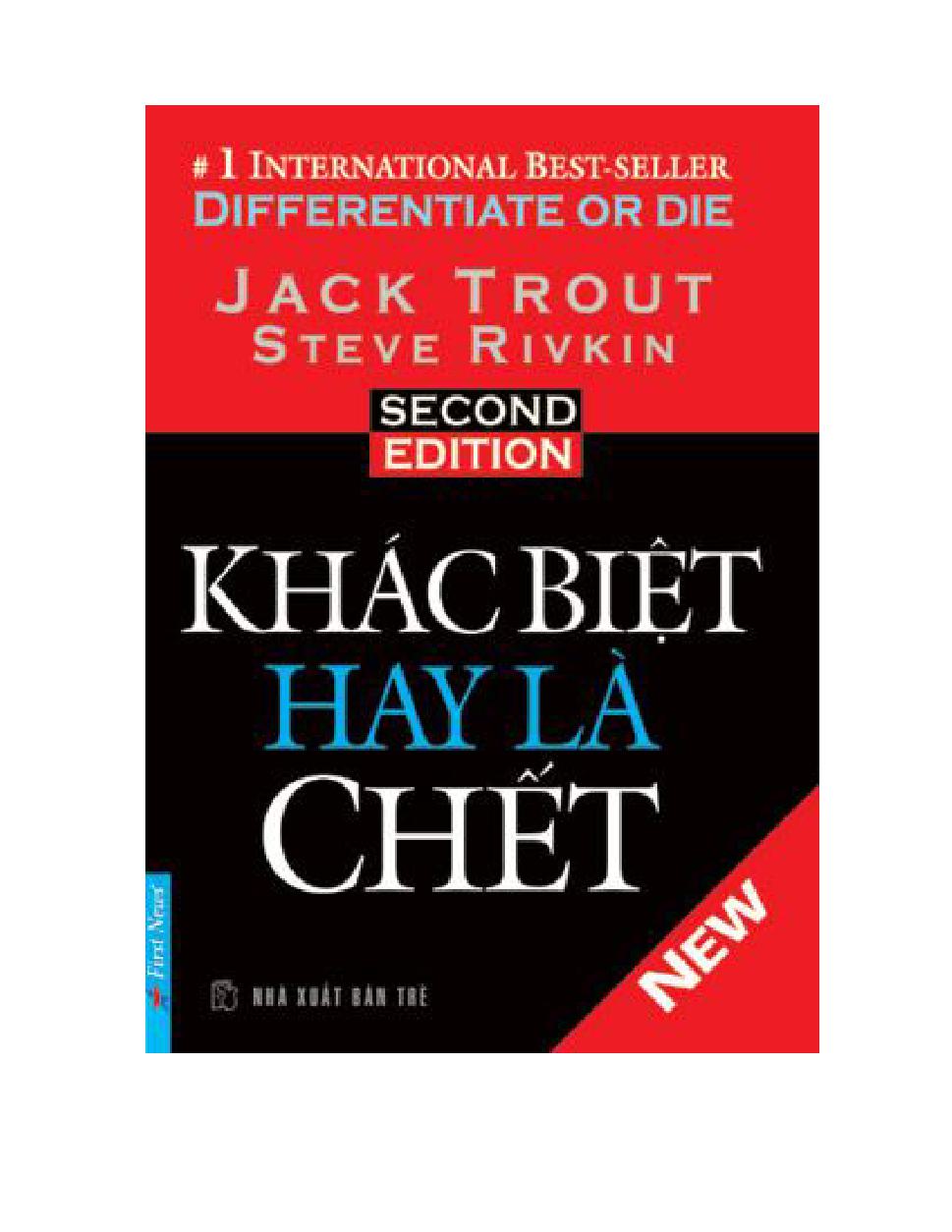 Khác Biệt Hay Là Chết