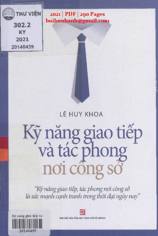 Kỹ Năng Giao Tiếp Và Tác Phong Nơi Công Sở