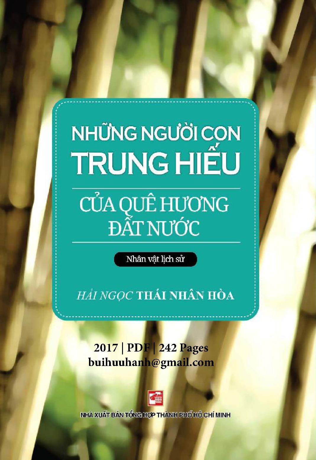 Những Người Con Trung Hiếu Của Quê Hương Đất Nước